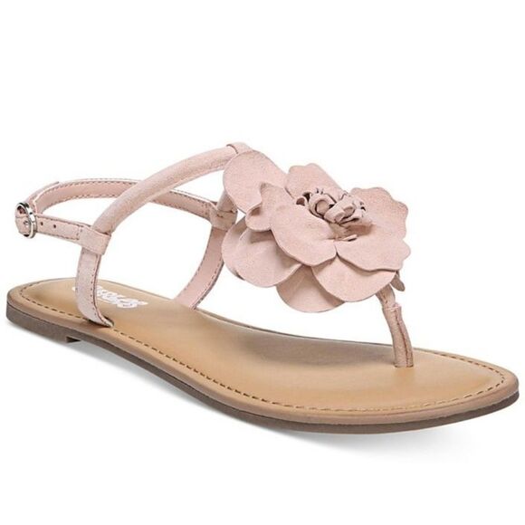 BRAND NEW NY&C FLORAL DESIGN WOMENS THONG SANDALS - Picture 1 of 14